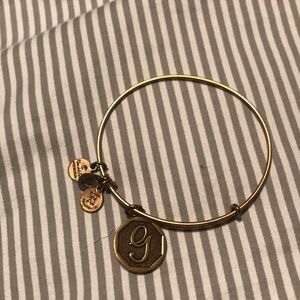 Alex and Ani G Letter Bracelet